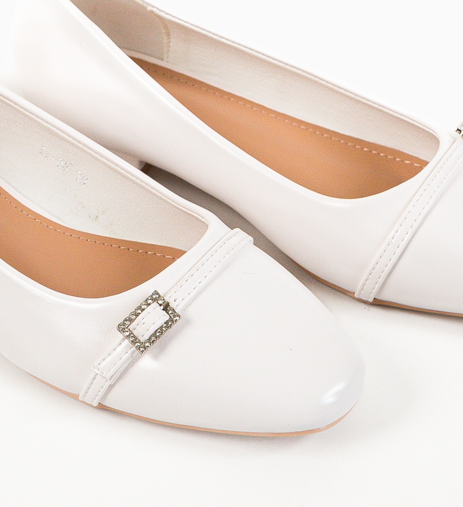 Balerini Albi Dama | Confort Zilnic - imagine 8