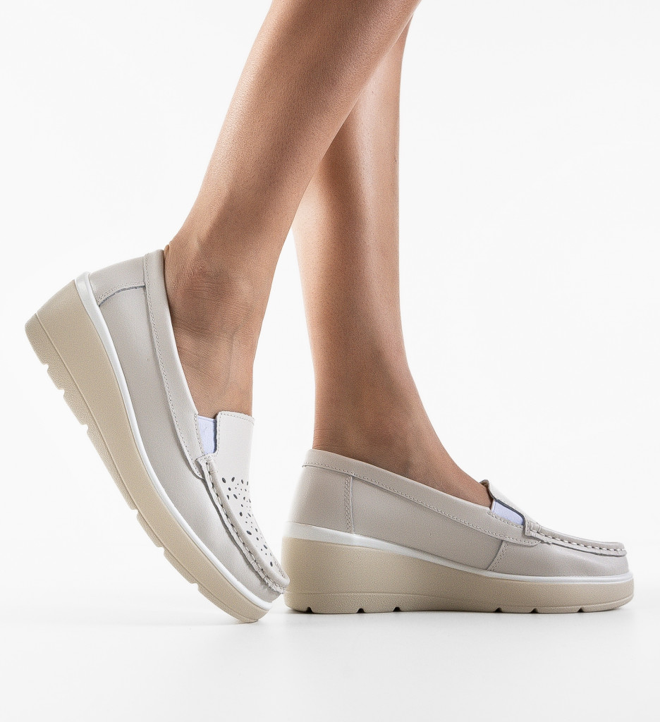 Pantofi Casual Atic Albi - Confort și Stil Zilnic