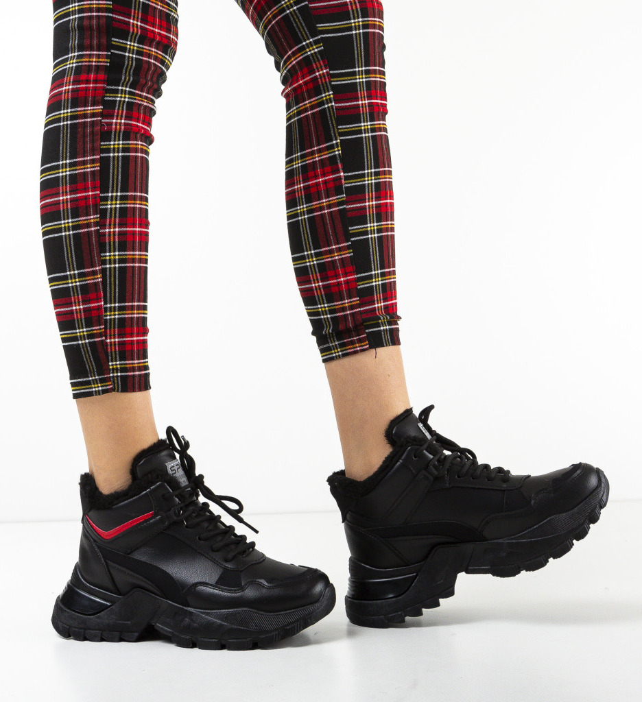 Pantofi Sport Lionk Negri - Confort & Stil