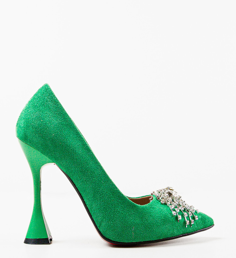 Pantofi Dama Yerer Verzi | Eleganță Asigurată - imagine 2