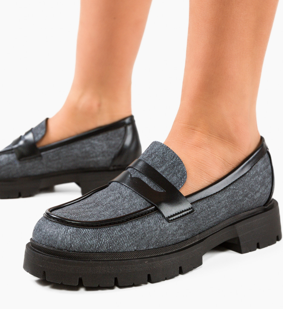Pantofi Casual Kevi Negri - Confort și Stil Zilnic