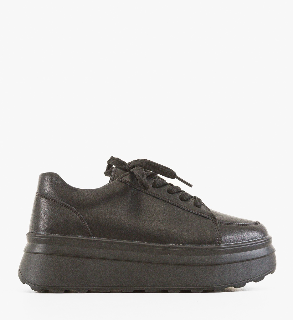 Sneakers Dama Wenom Negri - Confort și Stil - imagine 4