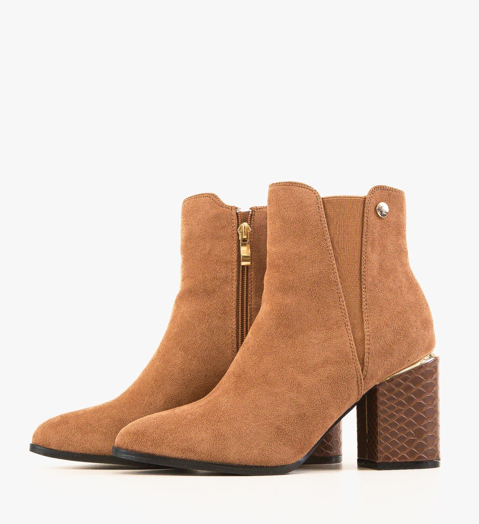 Botine Ynny Camel - Eleganță și Confort - imagine 5