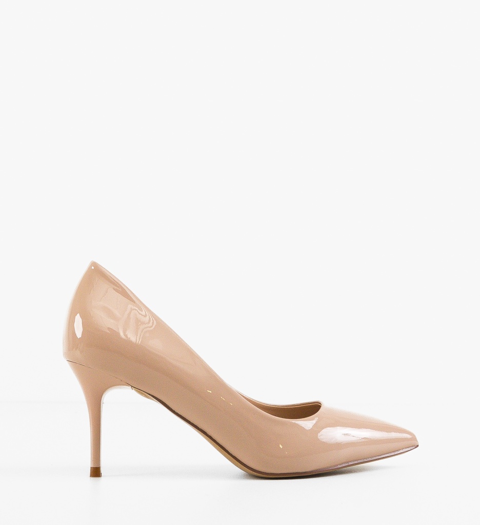 Pantofi Stiletto Dama Dyra Bej | Eleganță și Stil - imagine 6