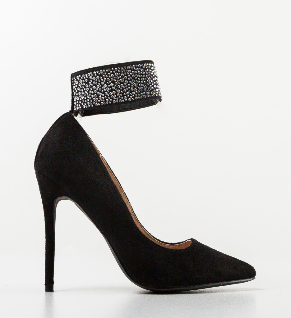 Pantofi Dama Rabia Negri Eleganți - imagine 5