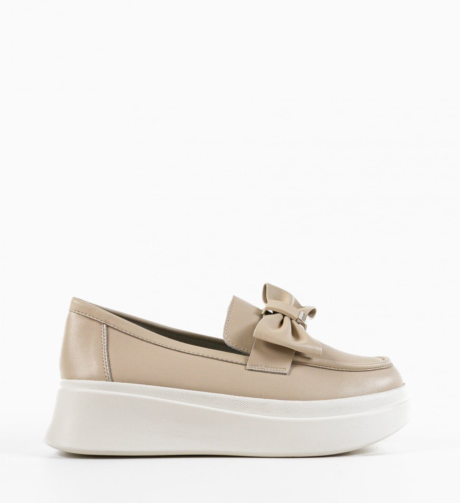 Pantofi Casual Dama Volga Bej - Confort și Stil - imagine 6