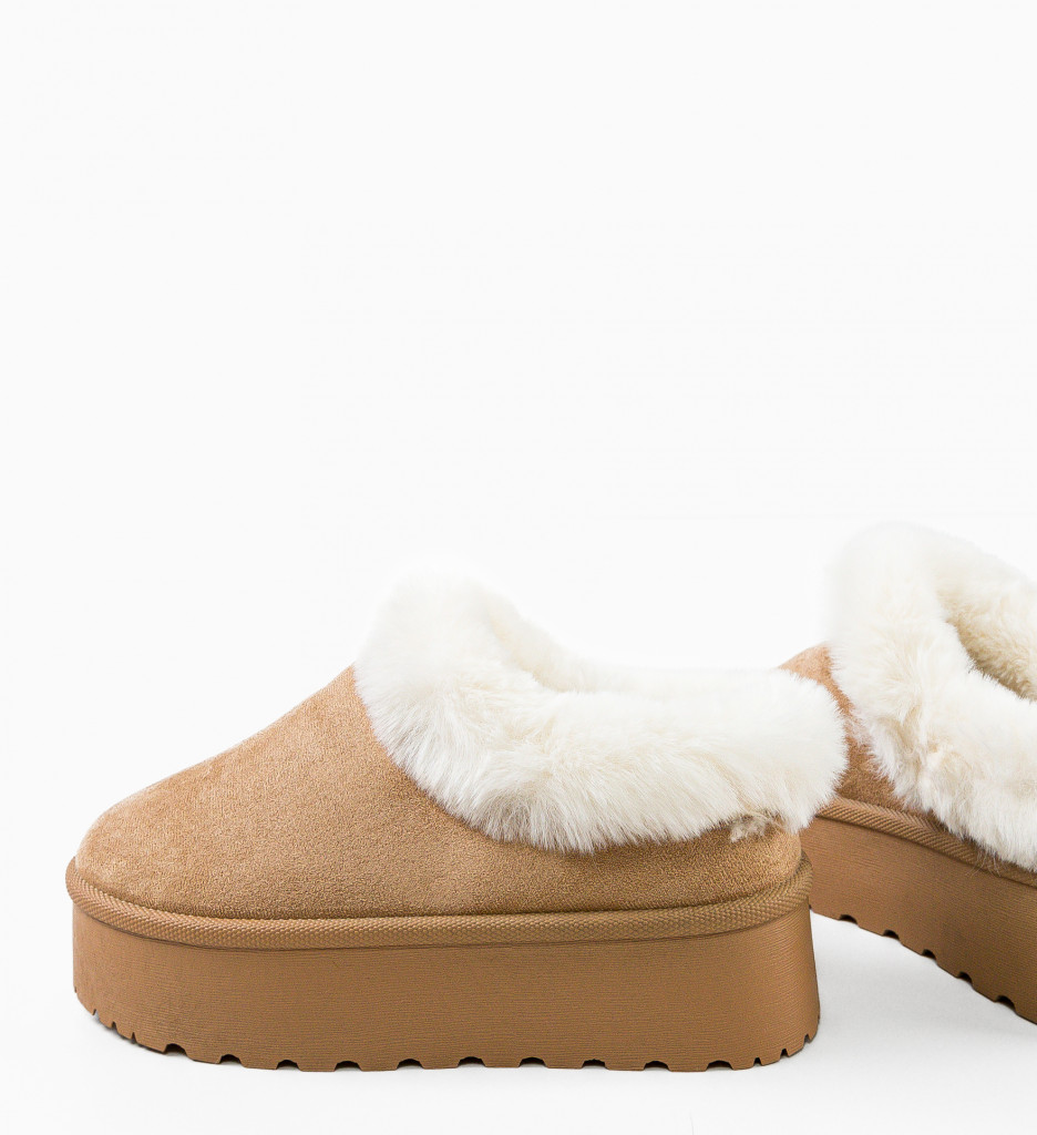 Cizme Ug Dama Bej | Confort și Stil Maxim - imagine 5