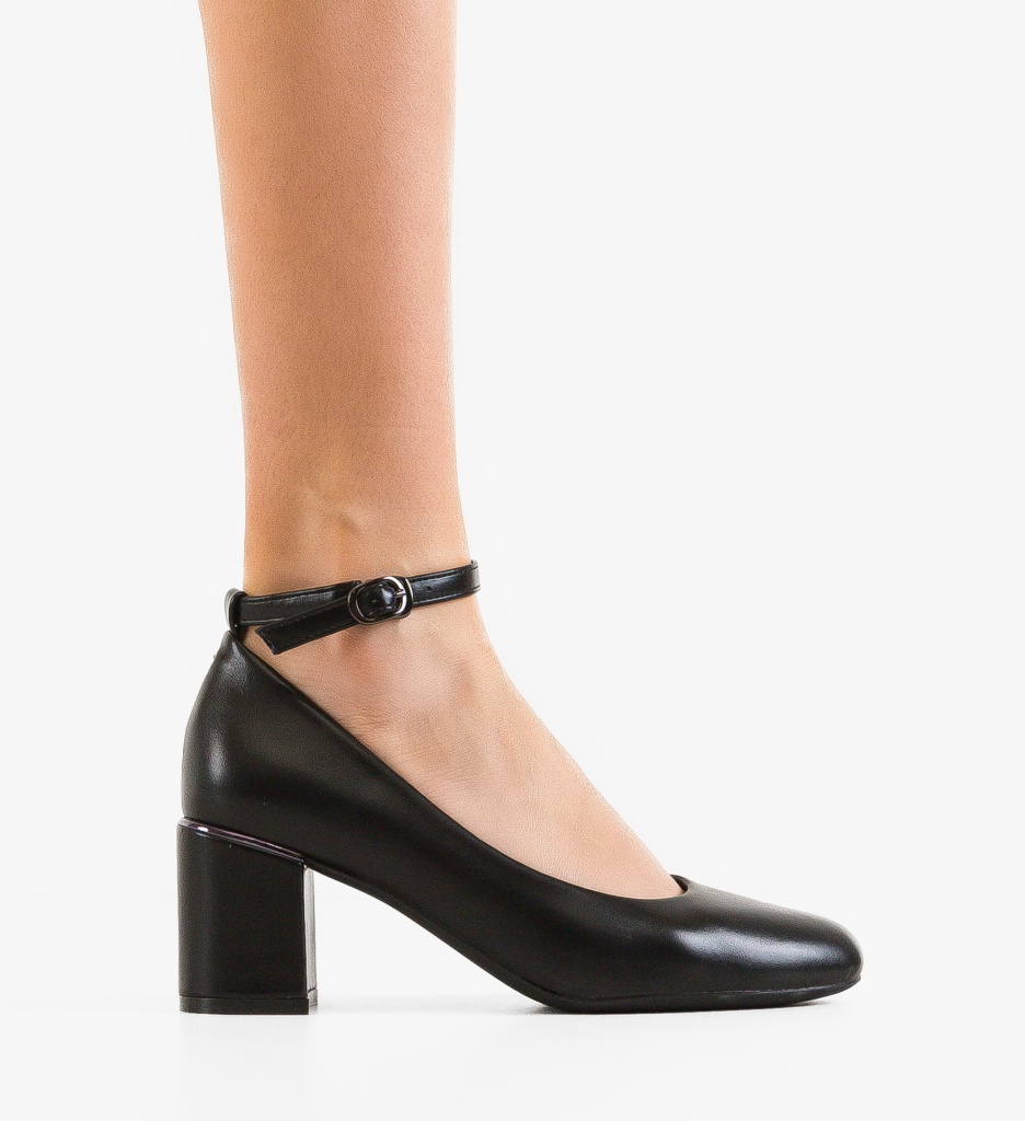 Pantofi cu Toc Lallo Negri - Eleganță Asigurată - imagine 7