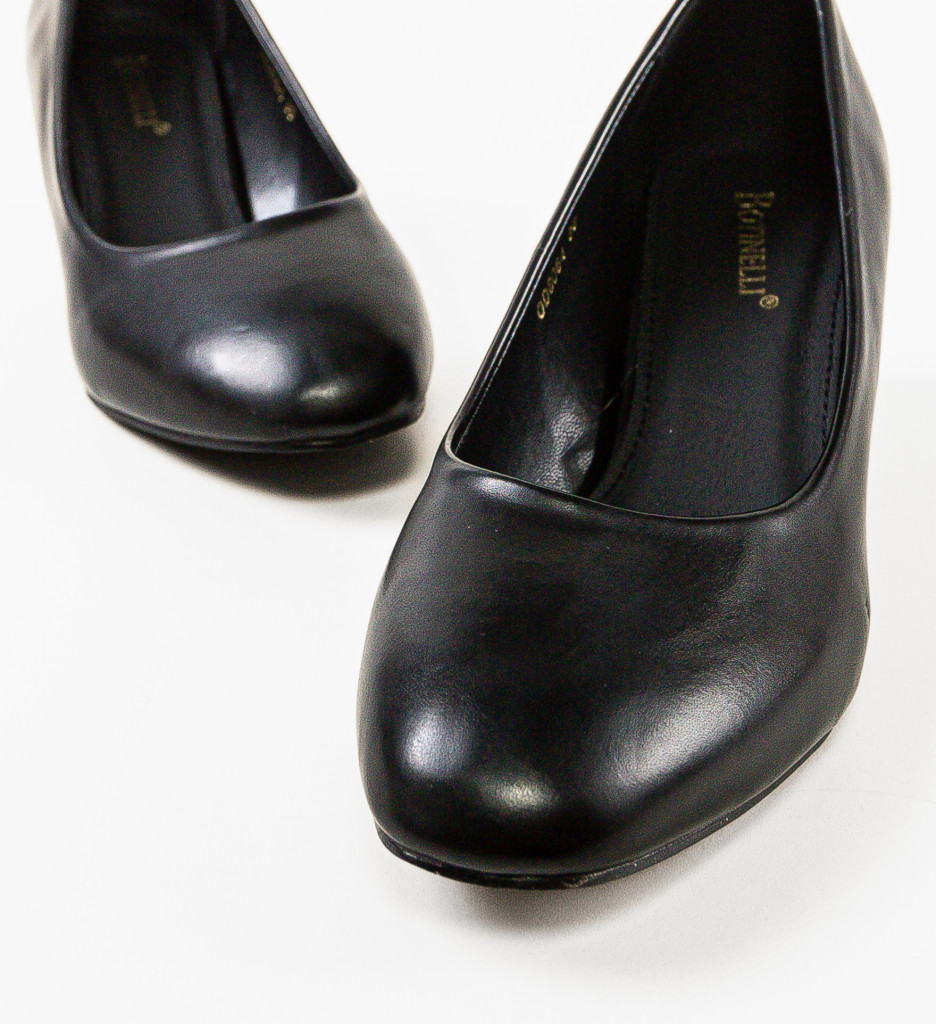 Pantofi Dama Isobe Negri Eleganți - imagine 6