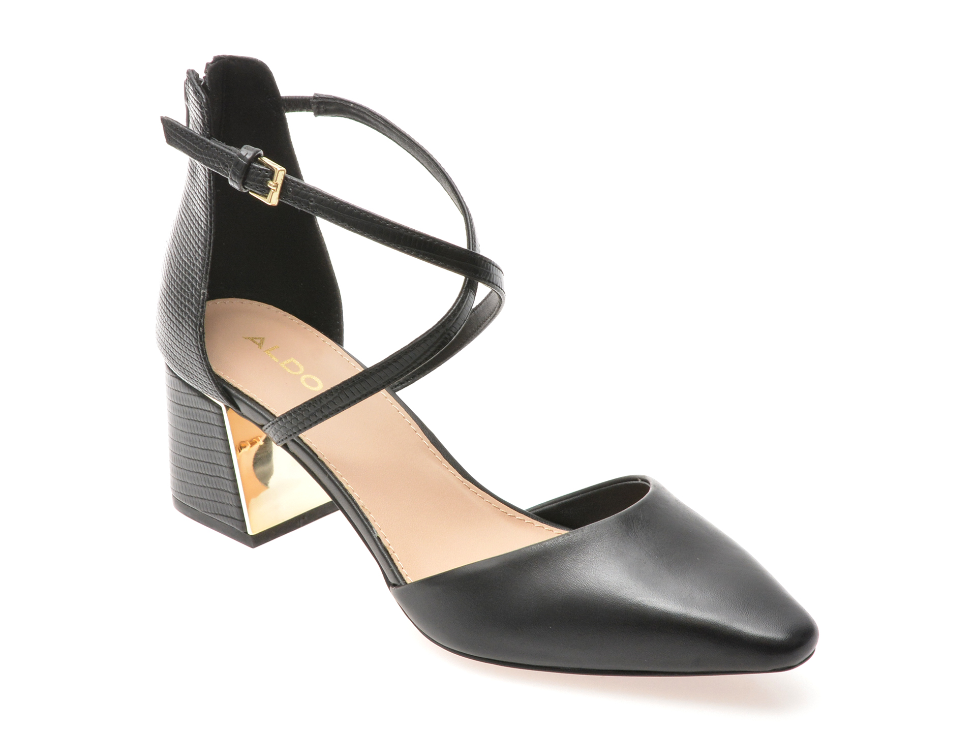 Pantofi Eleganti ALDO Negri din Piele