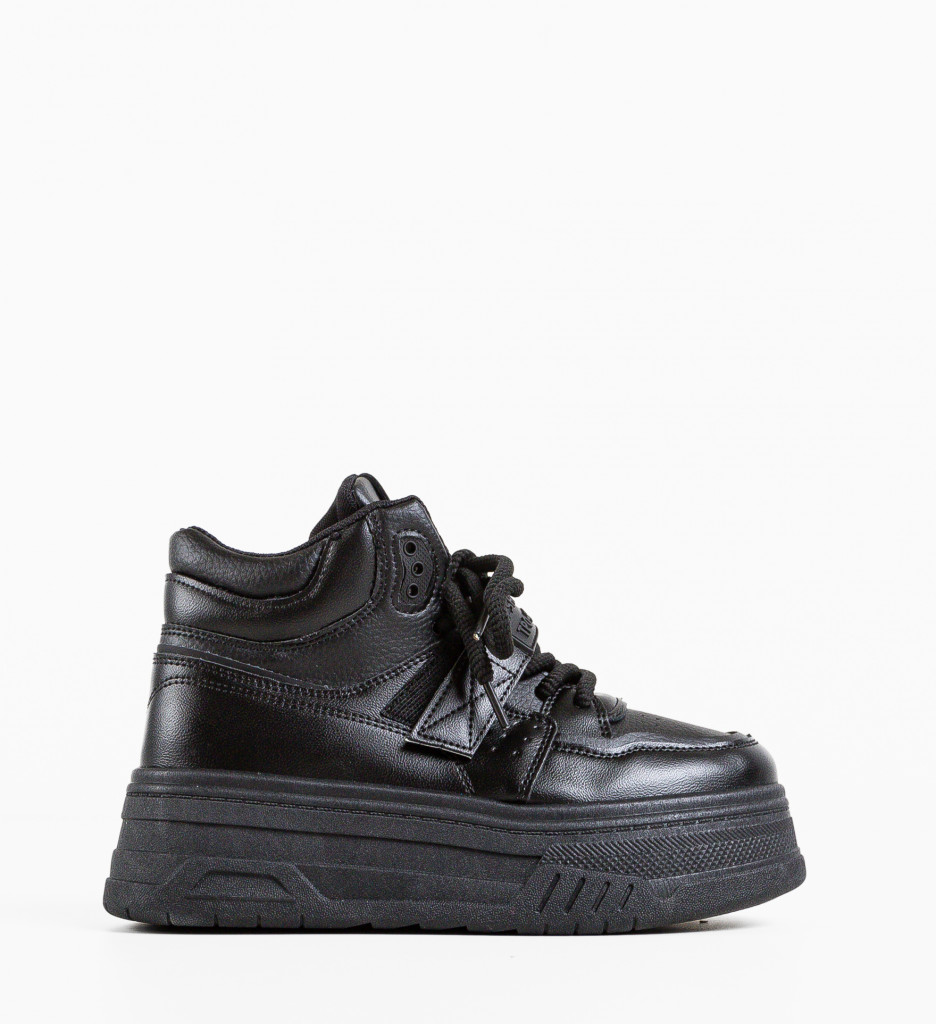 Pantofi Casual Minga Negri | Confort Stilat - imagine 5