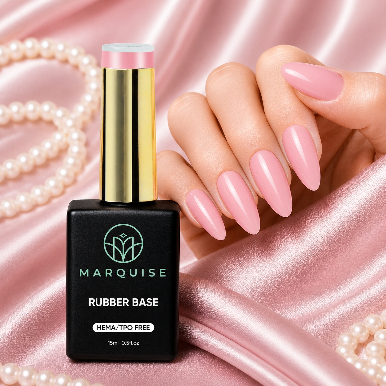 Rubber Base Marquise HEMA-Free 15ml Picadili - imagine 2
