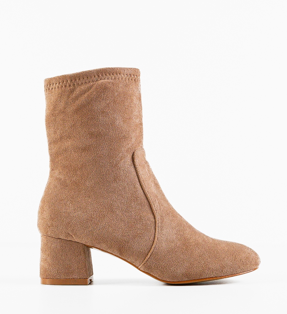 Botine Dama Ismael Khaki - Stil si Confort - imagine 5