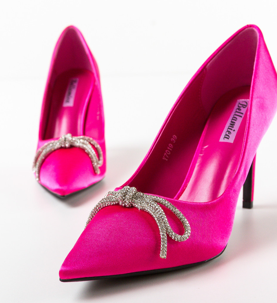 Pantofi Arwen Fuchsia | Stil și Eleganță - imagine 5