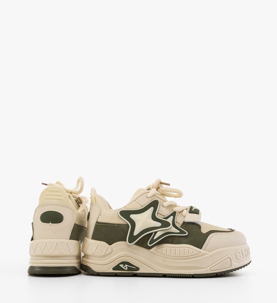 Sneakers Dama Jyothi Verzi | Confort & Stil