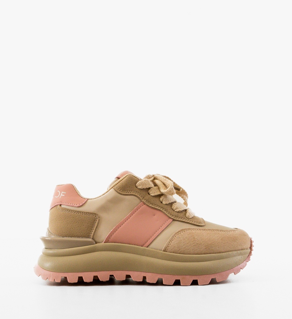 Sneakers Dama Contares Roz - Confort & Stil - imagine 6