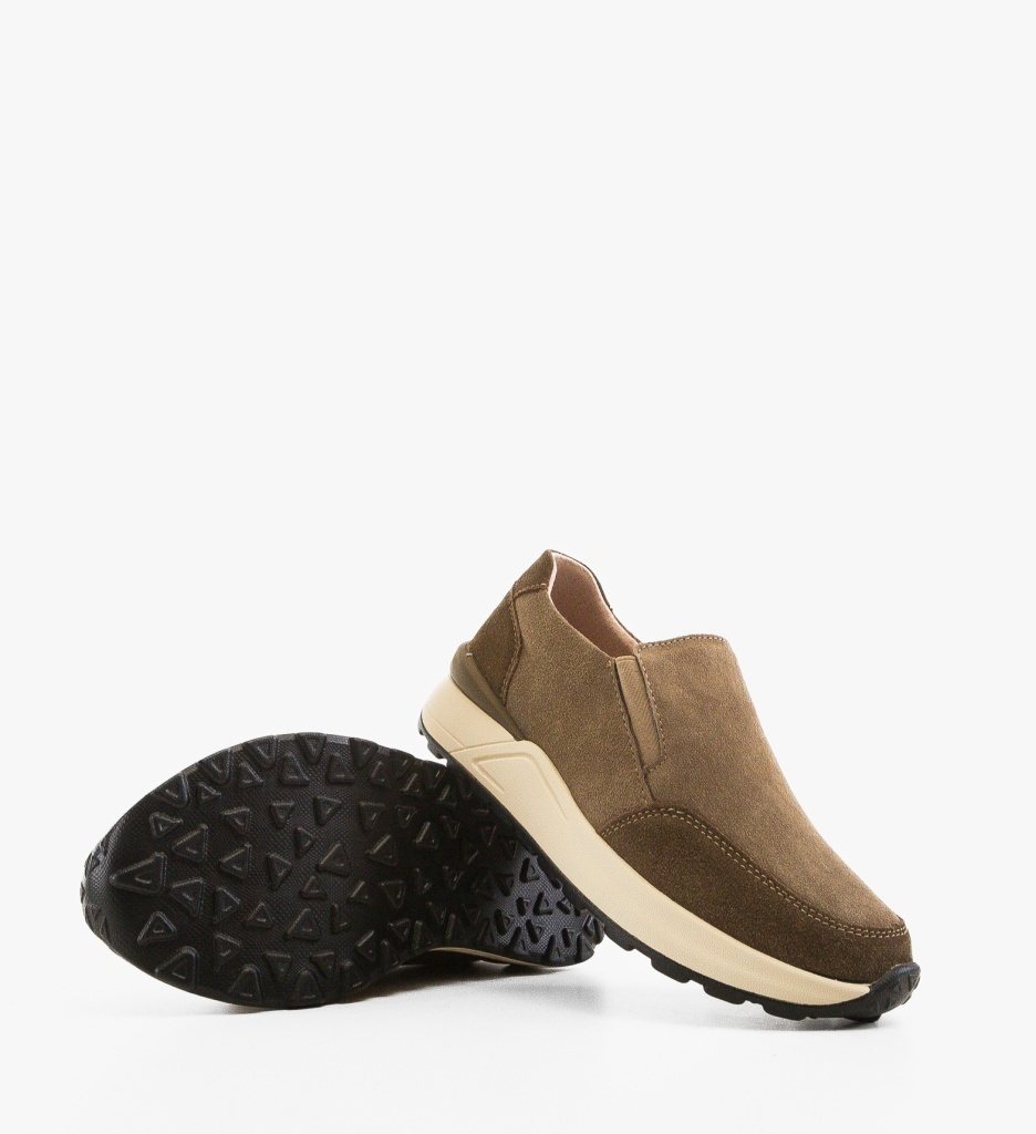 Pantofi Casual Dama Derina Khaki - Confort & Stil - imagine 5