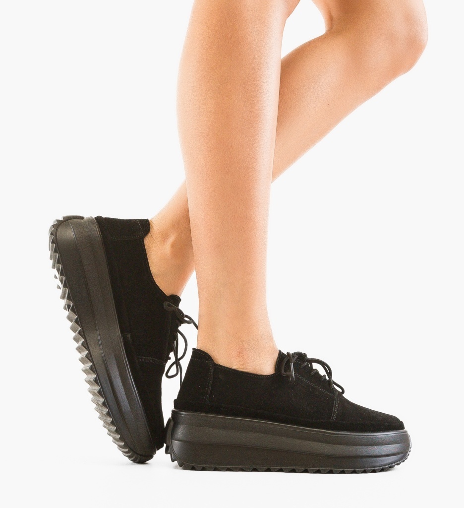 Pantofi Casual Reprale Negri - Confort și Stil - imagine 9