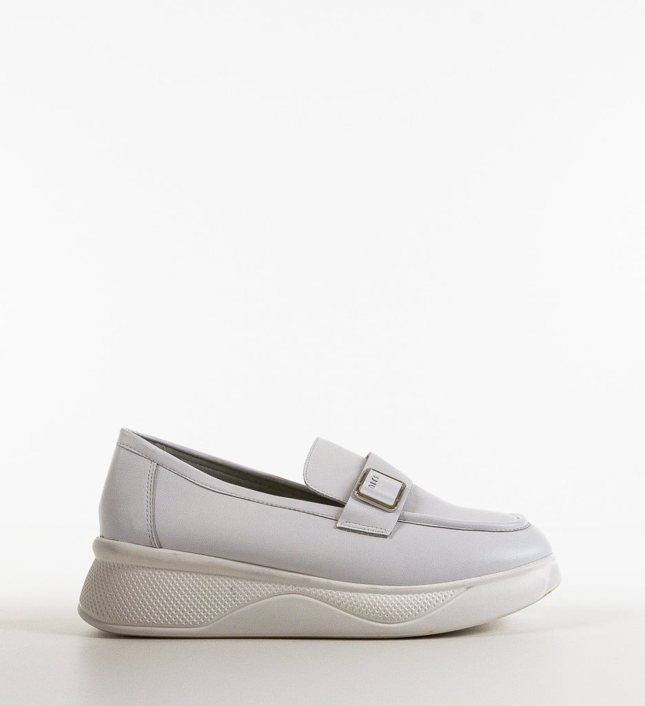 Pantofi Casual Catlyn Albi - Confort și Stil - imagine 7