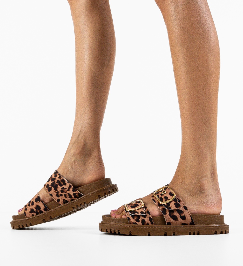 Papuci Dama Panpro Print 2 - Confort și Stil - imagine 8