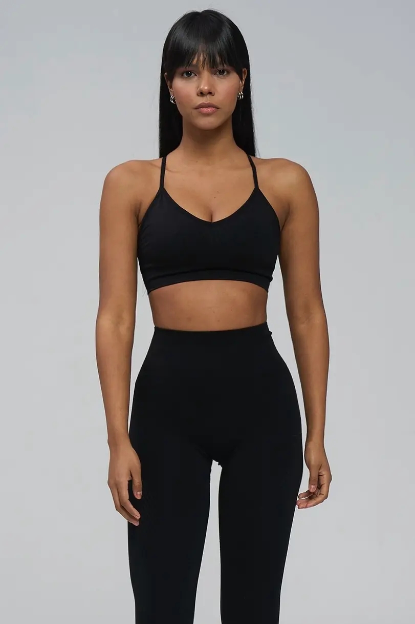 Bustieră Sport Push-Up cu Bretele Versatile Marquise - imagine 6