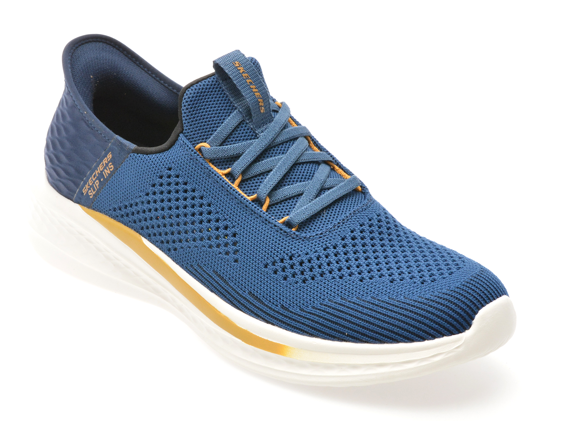 Pantofi Skechers SLADE albaștri - Confort maxim