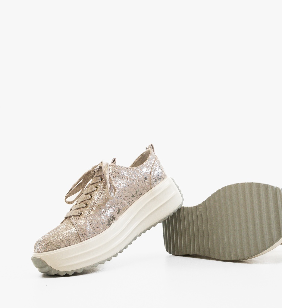 Pantofi Myhos Argintii - Stil Urban Elegant - imagine 8