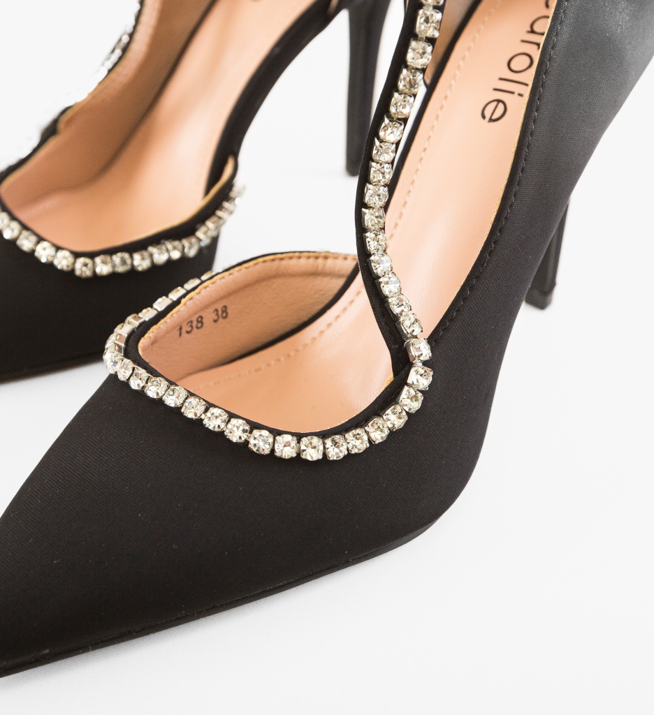 Pantofi Stiletto Adkins Negru - Eleganță Pură - imagine 6