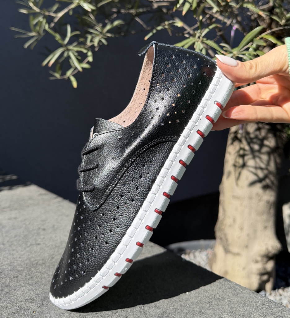 Pantofi Casual Hilio Negri - Confort și Stil - imagine 5
