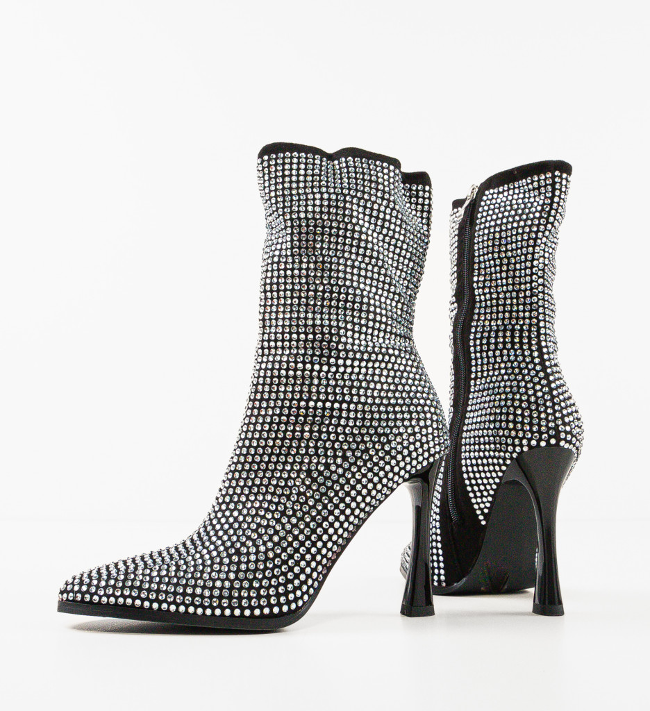 Botine Dama Wobiza Negre | Confort și Stil - imagine 8