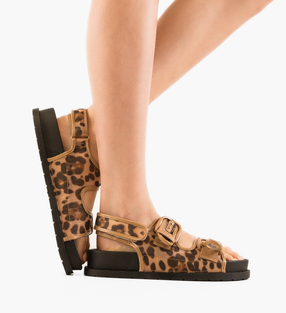 Sandale Jago Animal Print - Stil și Confort