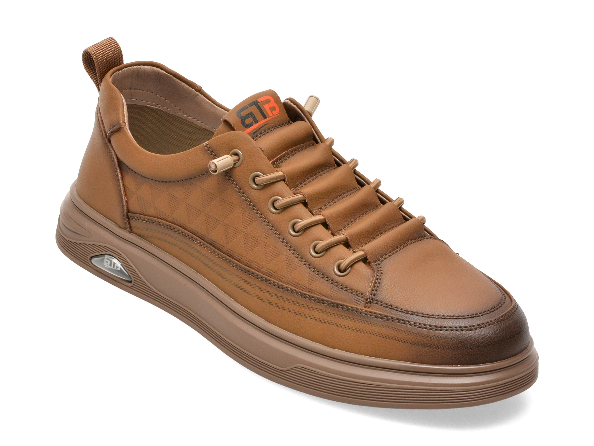 Pantofi sport Bite The Bullet maro, piele naturală
