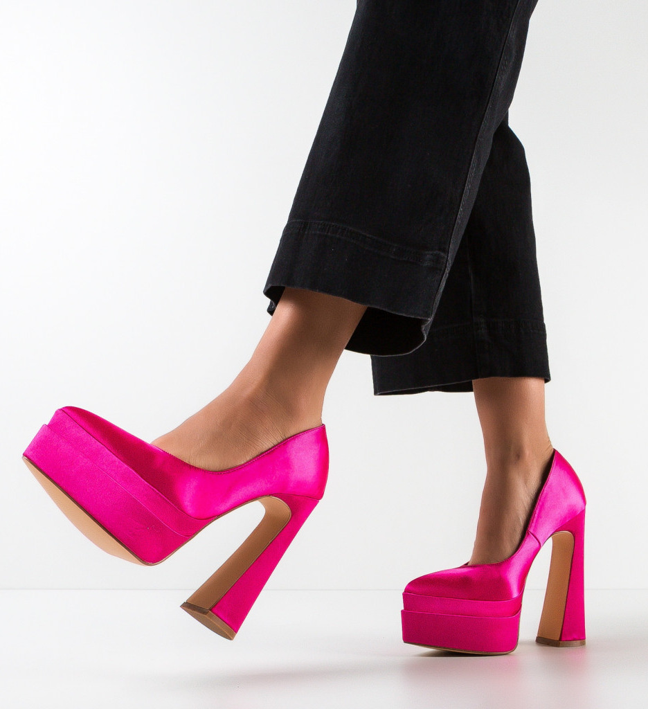 Pantofi Carweb Fuchsia - Eleganță și Stil - imagine 3