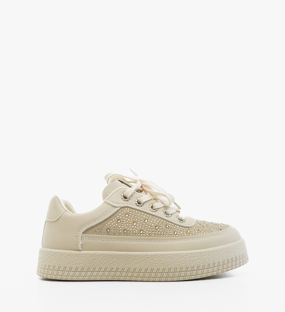 Sneakers Dama Yahay Bej | Confort și Stil - imagine 6
