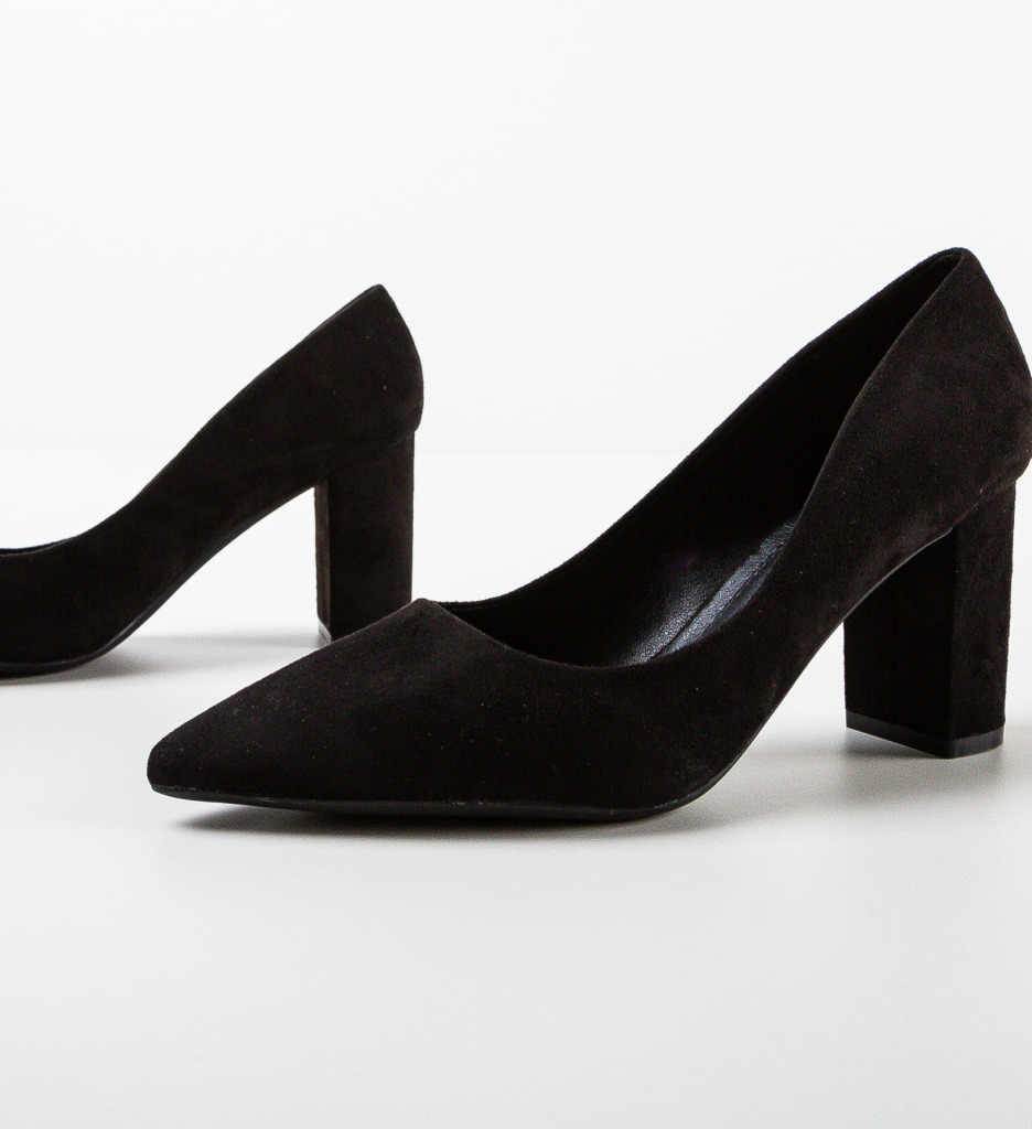 Pantofi Dama Horton Negri | Eleganță și Stil - imagine 6