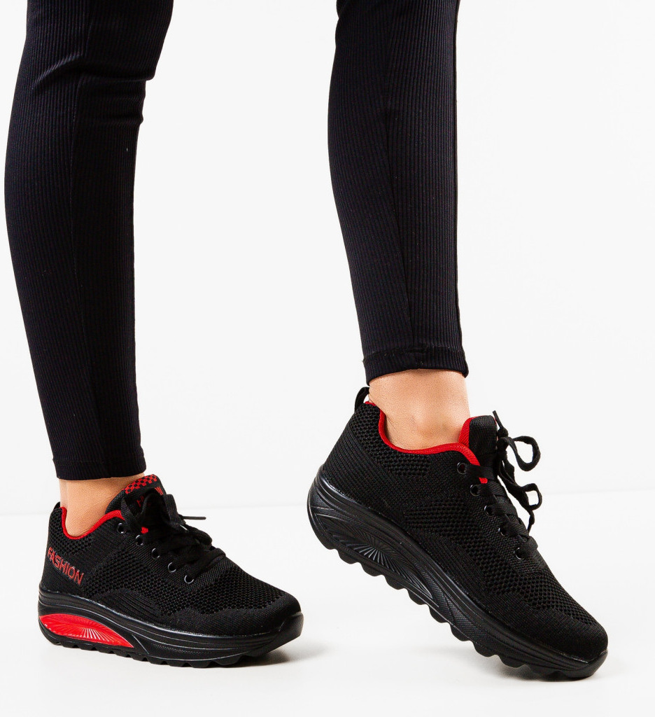Pantofi Sport Dama Lydia Negri 2 - Confort și Stil - imagine 3