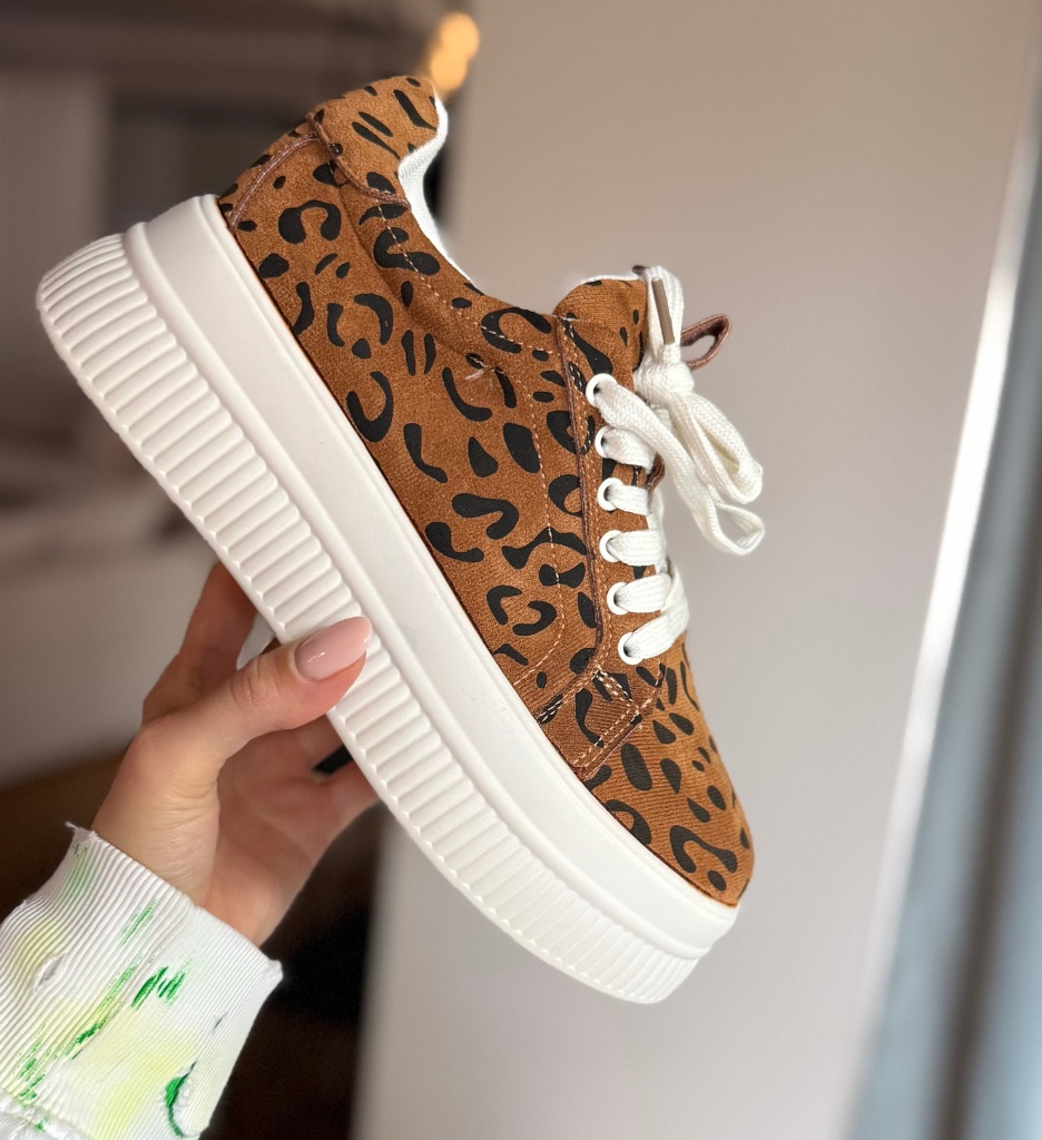 Sneakers dama Tuyry Print - Stil și confort - imagine 2