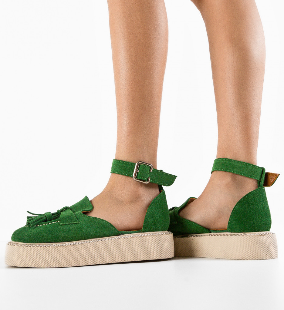 Pantofi Casual Cestus Verzi | Confort și Stil - imagine 3