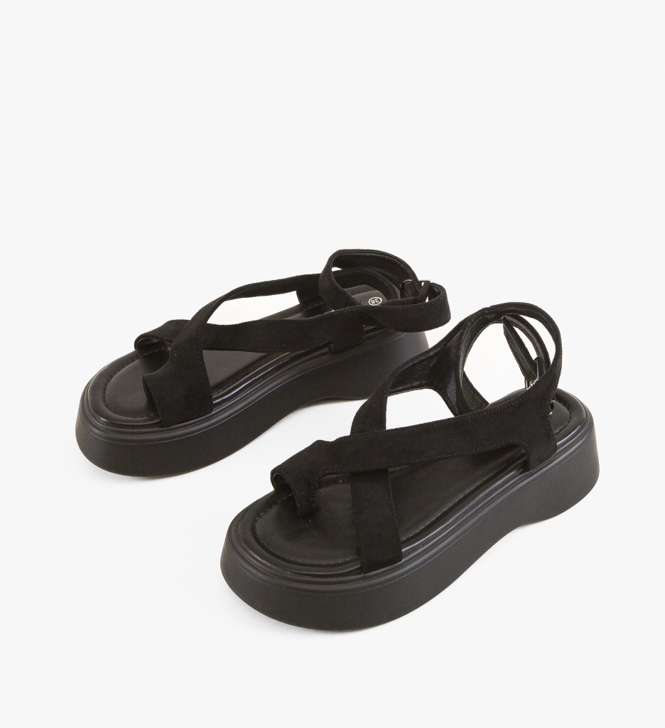 Sandale Dama Hamna Negre – Eleganță și Confort