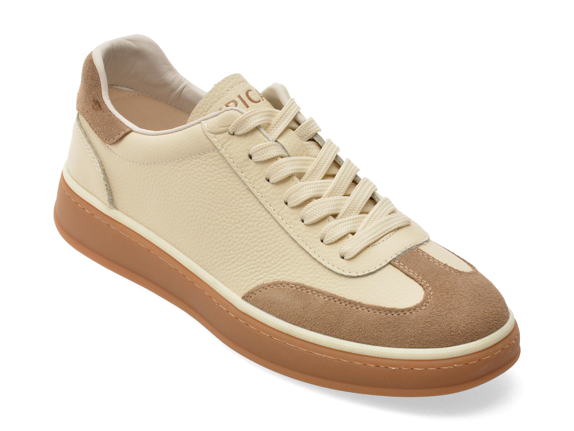 Pantofi sport Epica bej, piele naturală
