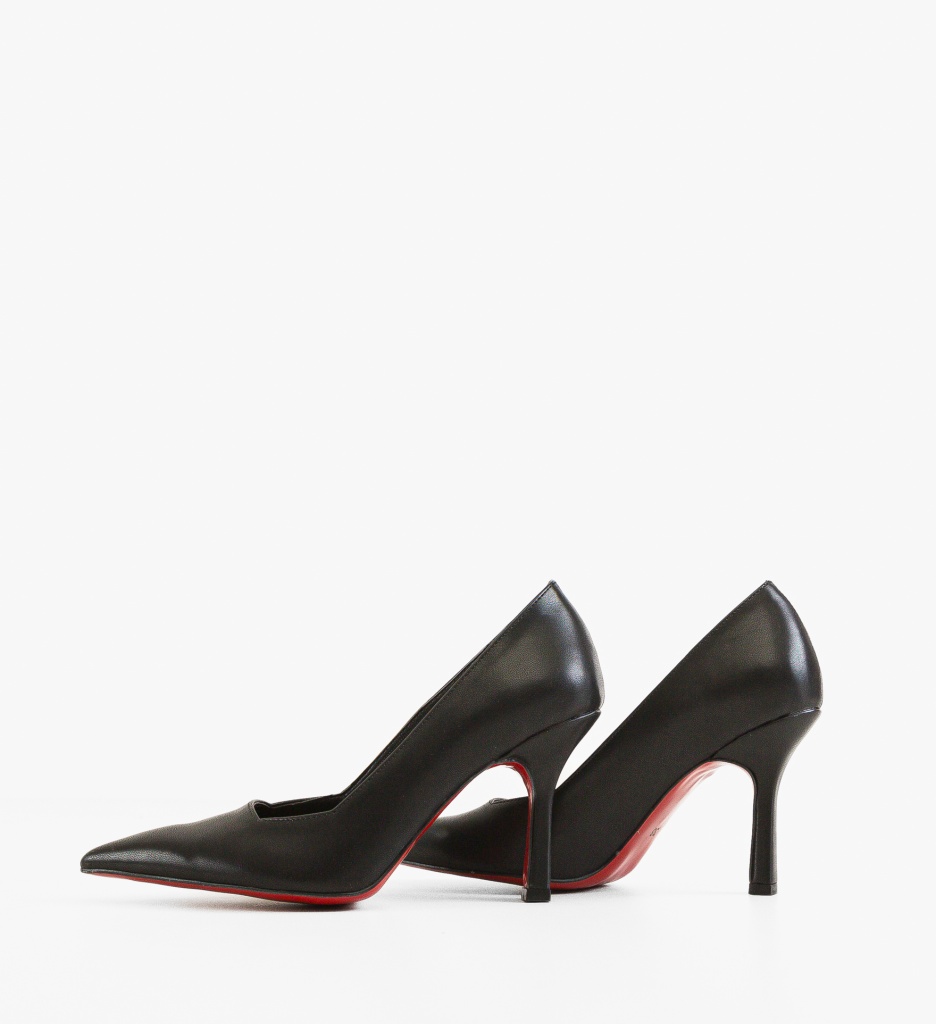 Pantofi Stiletto Vobka Negri - Eleganță Asigurată - imagine 6
