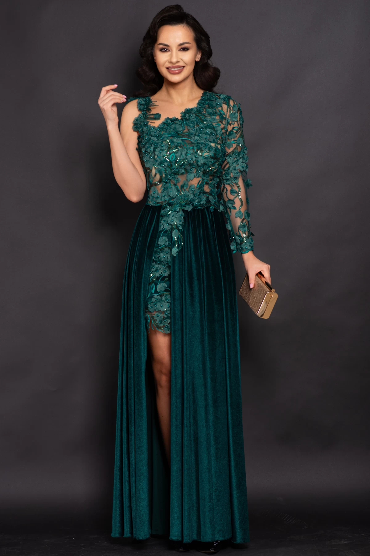 Rochie de Seara Chanttal | Eleganta Verde