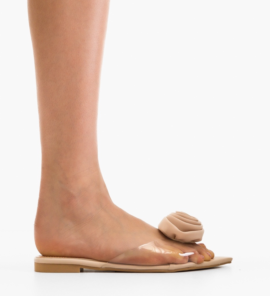 Papuci Narkis Bej - Confort și Eleganță - imagine 4