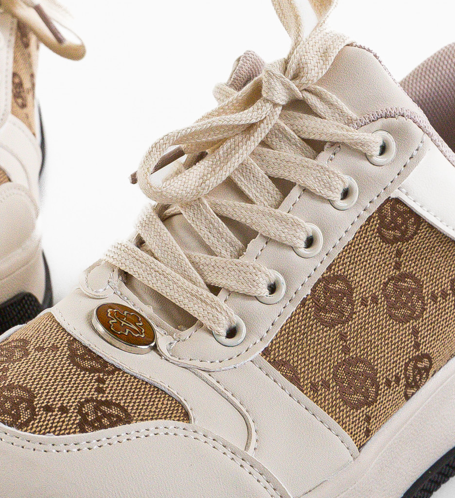 Sneakers Dama Guett Bej | Confort și Stil - imagine 7
