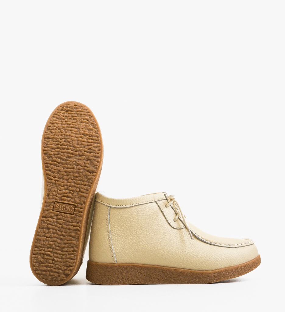 Pantofi Casual Munela Bej - Confort & Stil - imagine 6