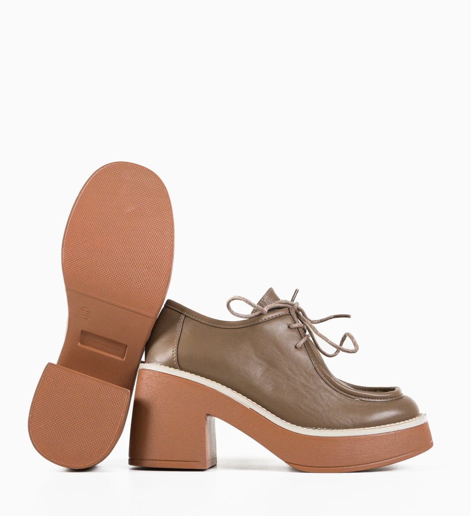 Pantofi Casual Aylmer Khaki | Confort & Stil - imagine 7