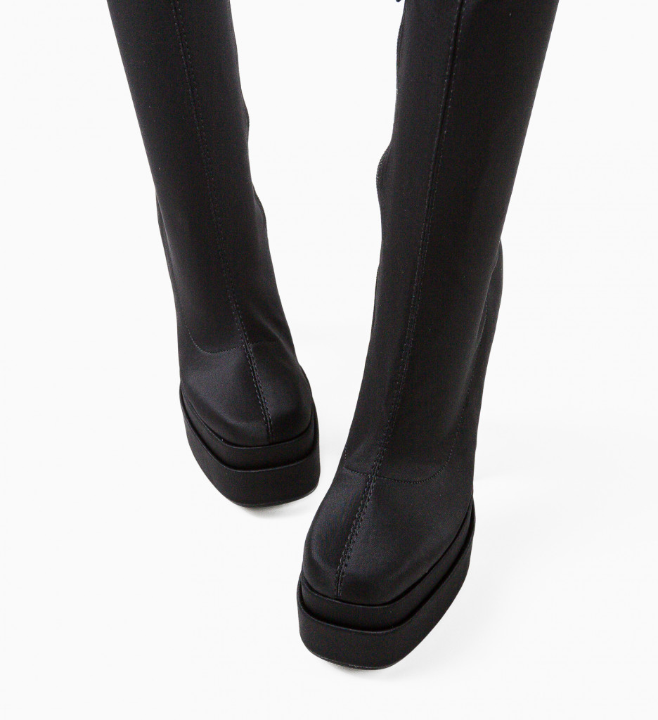 Cizme Dama Negre Uberba - Eleganta & Confort - imagine 6