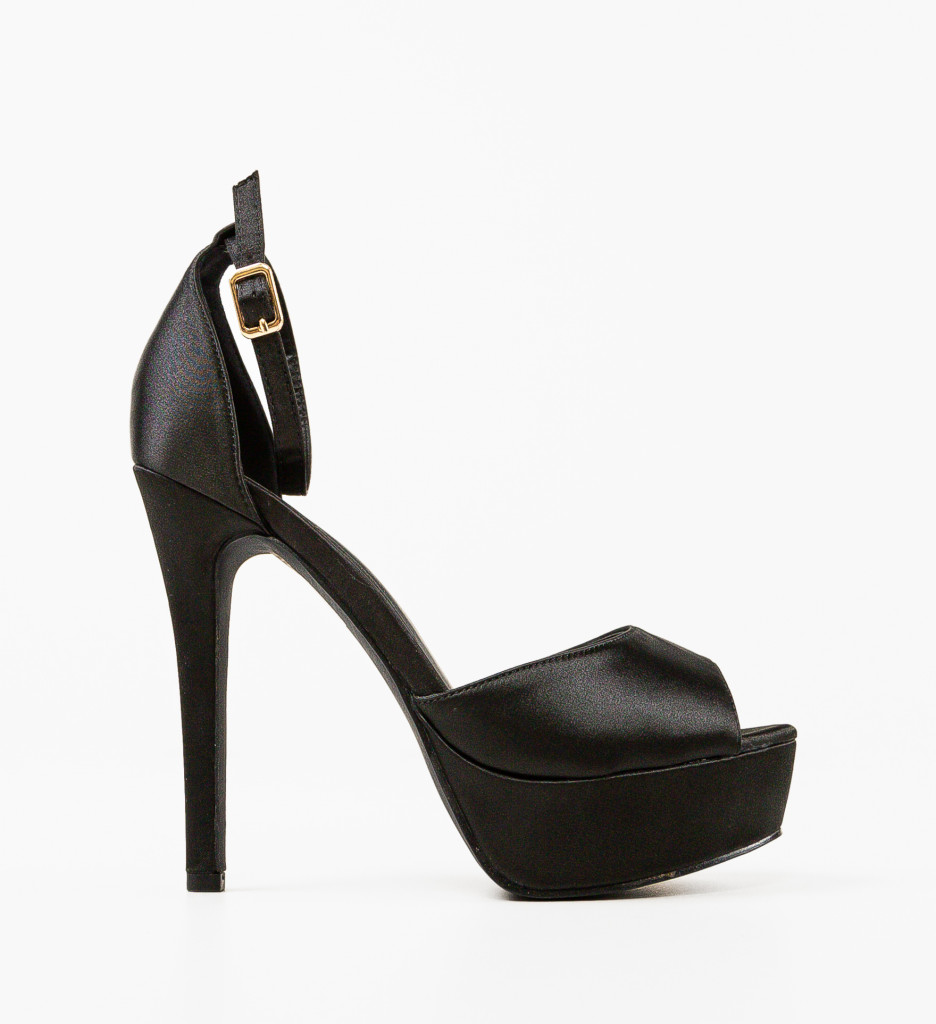 Sandale Euandro Negre | Eleganță și Stil - imagine 5