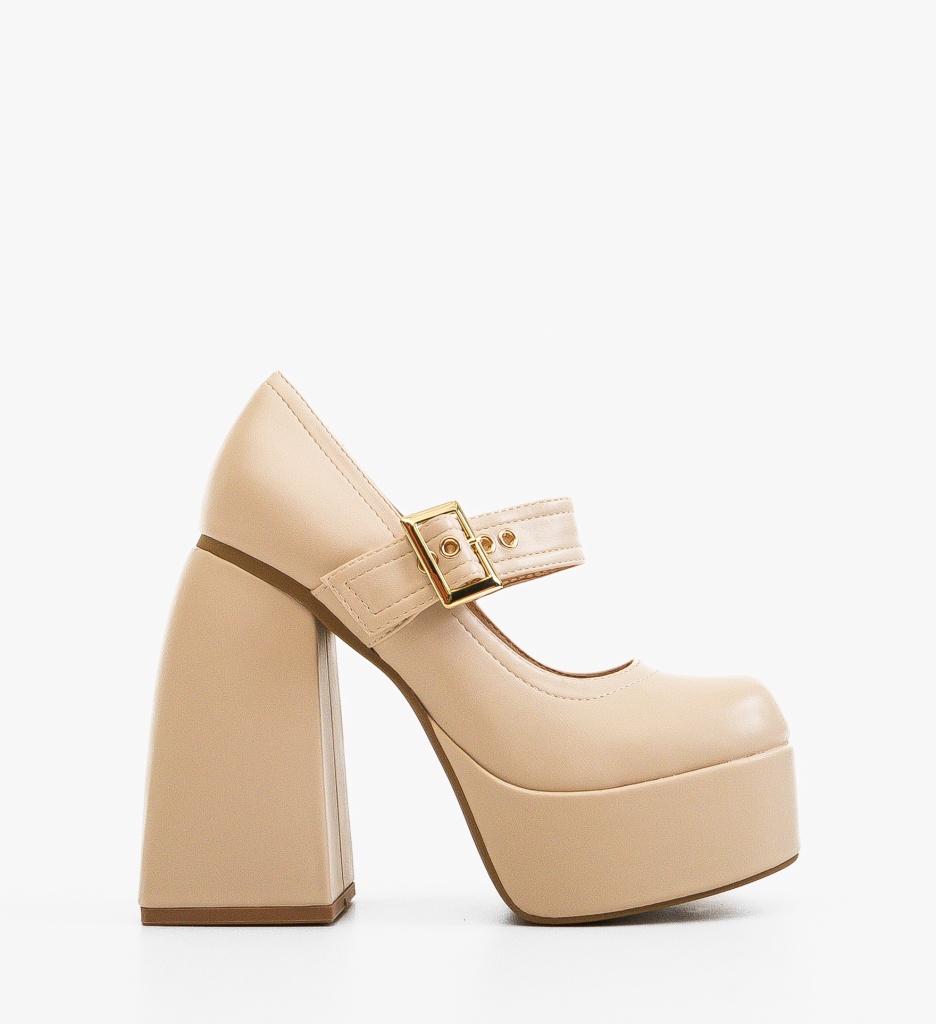 Pantofi Dama Luban Bej - Eleganți și Versatili - imagine 6