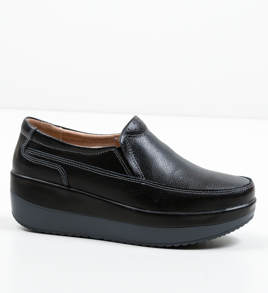 Pantofi Freeman Negri - Eleganță Casual Zilnică - imagine 7